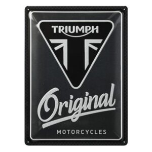 INSEGNA DI METALLO TRIUMPH