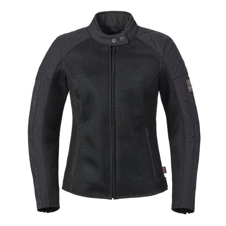 LADIES BRADDAN RETRO MESH BLACK
