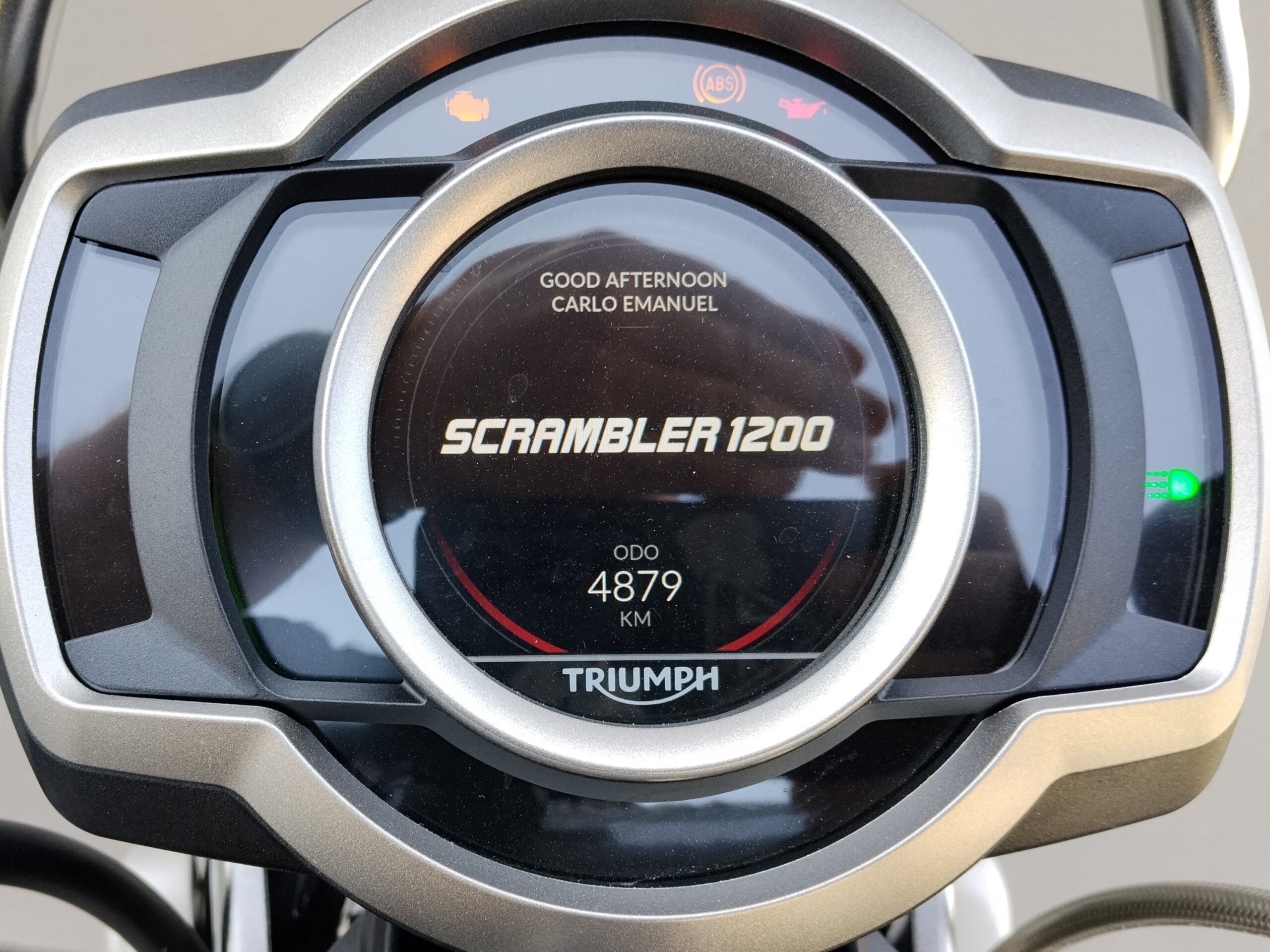 TRIUMPH Scrambler 1200 XE Phantom Black Storm Grey Abs - 2025 - immagine 13